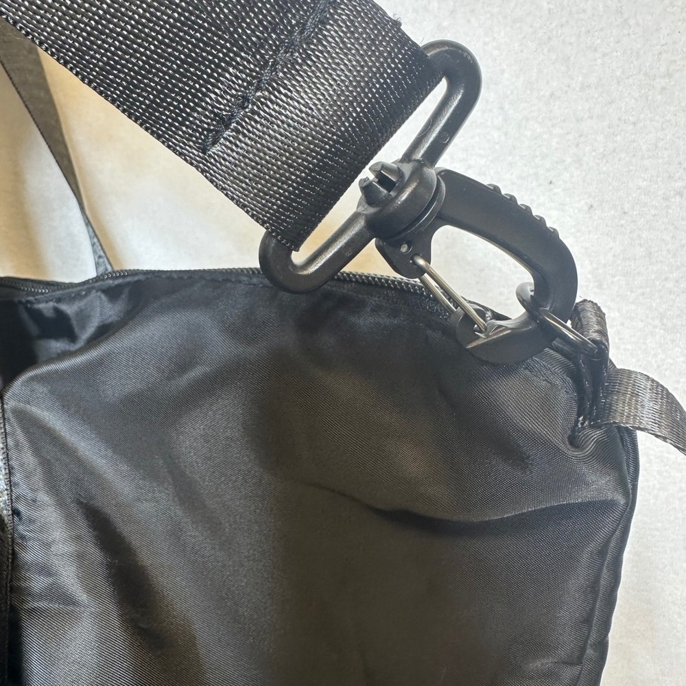 The Foldie Travel Tote Bag Unisex Large Black Expandable Foldable Lightweight - Picture 8 of 16